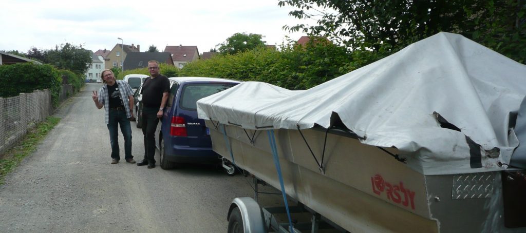Boot1 ist startklar ÅSNEN-TROLLING 2012