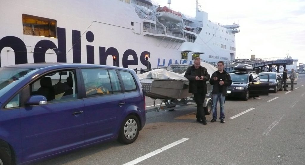 Fährterminal Rostock ÅSNEN-TROLLING 2012