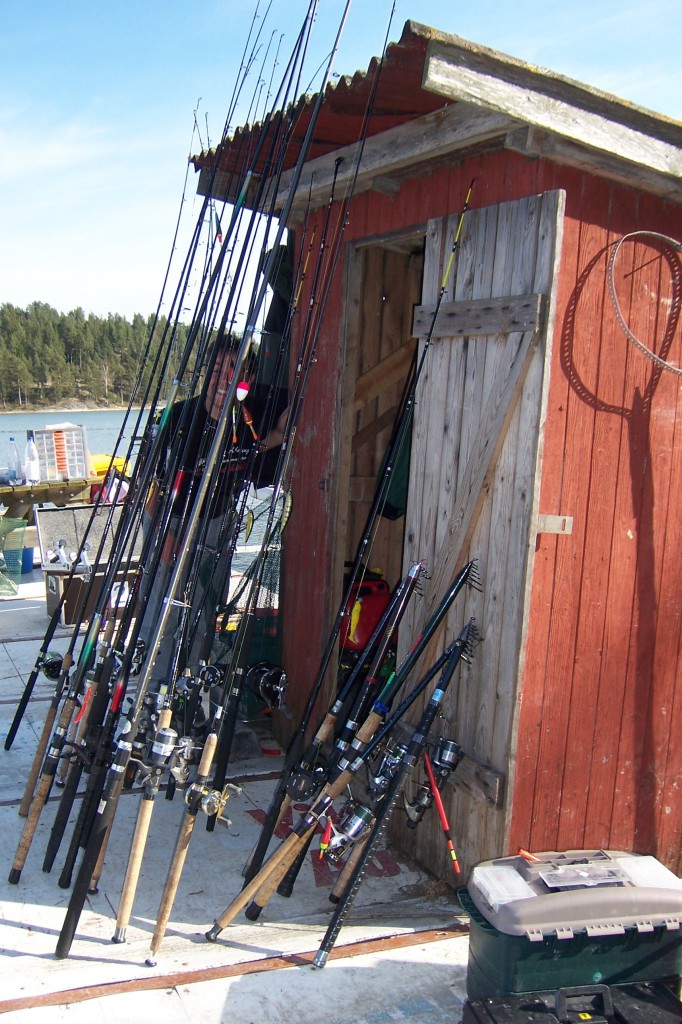 Angelausrüstung für Schweden