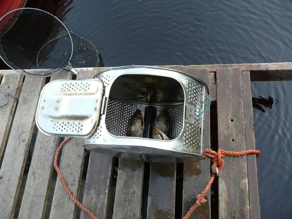 ÖRESJÖN-TROLLING 2008 ÖRESJÖN-TROLLING 2008 Fische hältern Waschmaschinentrommel