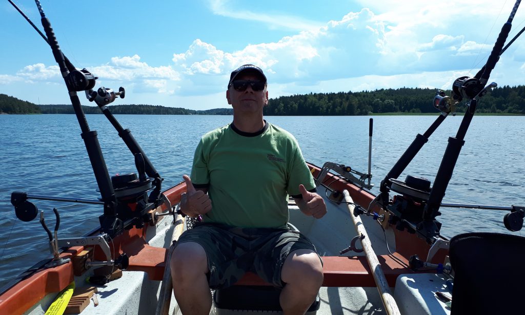 Mälaren 2018 Mälaren Mälarsee Trolling Downrigger-Halterung, -Bootshalterung, -Clamp, Trollingbar