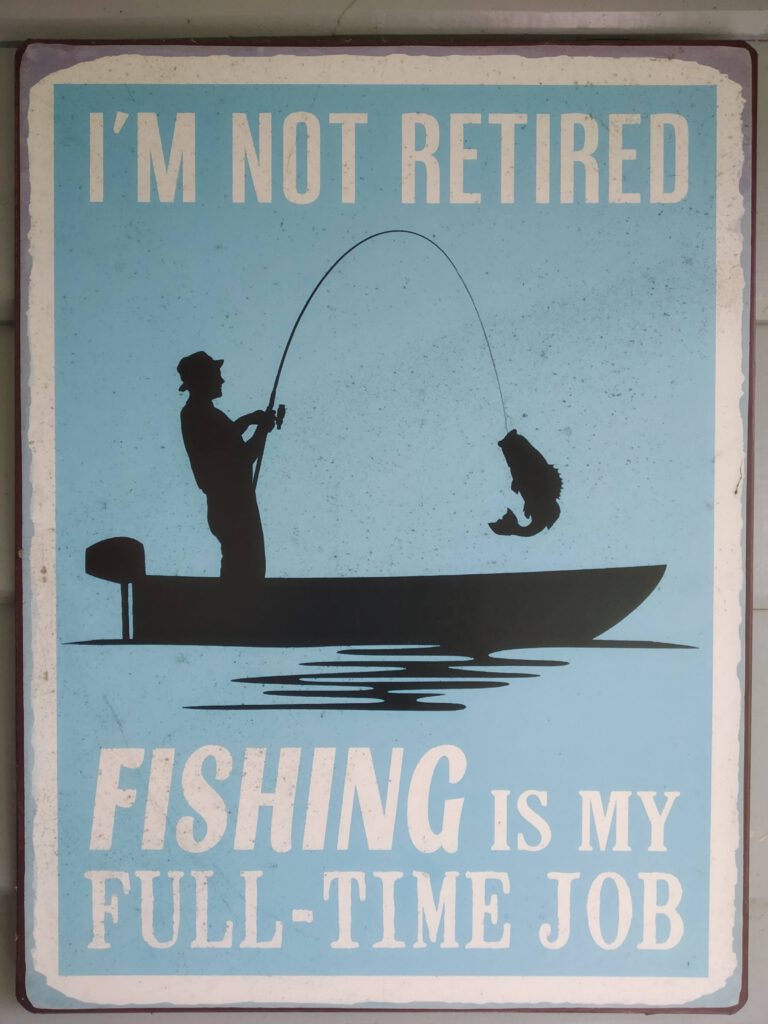 Schweden Angler-Motto